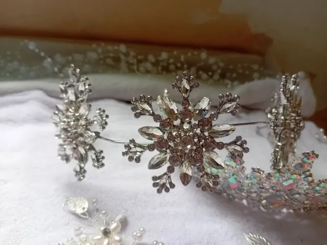 Coroas arranjos noivas debutante