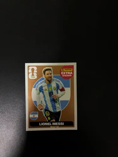 Figurinha do Messi legend bronze 2026
