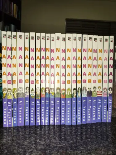 Coleção completa do mangá NANA (volumes de 1a 21)
