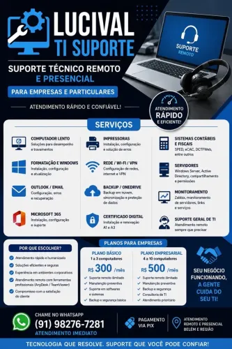 Desenvolvedor | Programador | Criação de Sites | Sistemas Empresariais