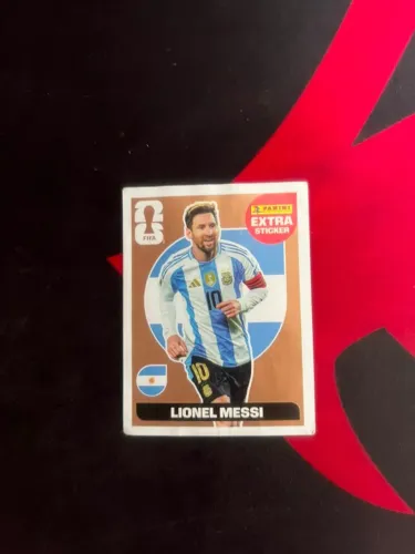 VENDO FIGURINHA DO MESSI COPA 2026 BRONZE 