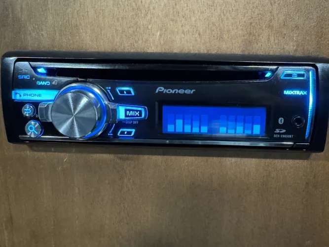 Cd 2 usb sd radio Bluetooth pioneer deh-x8650bt na promoção 2500,00