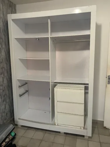 Closet/Roupeiro Aberto + Gaveteiro Pequeno 