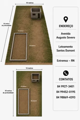 Terreno quitado Extremoz