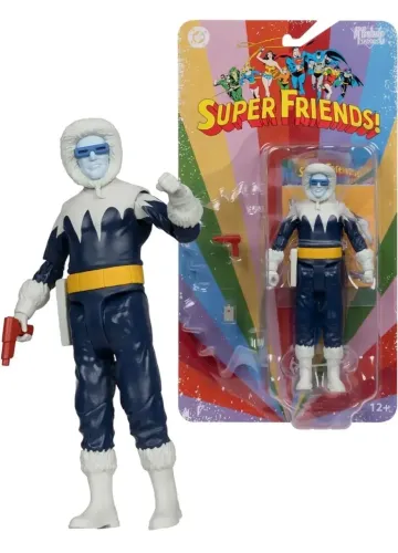 Action Figure Capitão Frio Captain Cold Super Amigos Mcfarlane