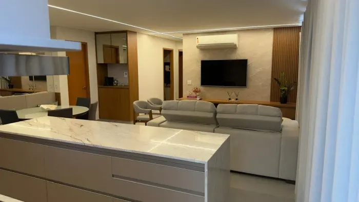 Apartamento para aluguel possui 86 metros quadrados com 2 quartos em Setor Marista - Goiân
