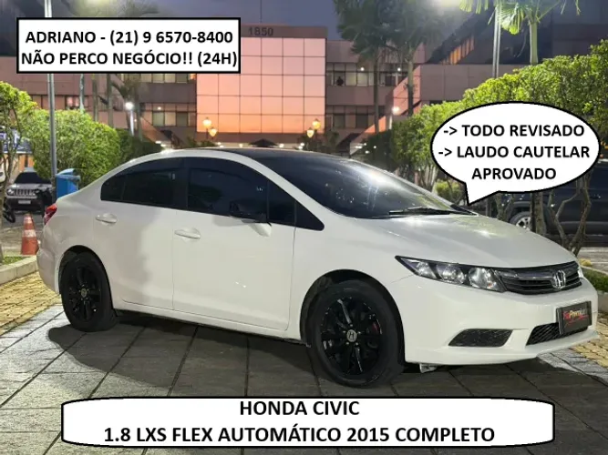 Honda Civic Sedan LXS 1.8/1.8 Flex 16V Aut. 4P 2015