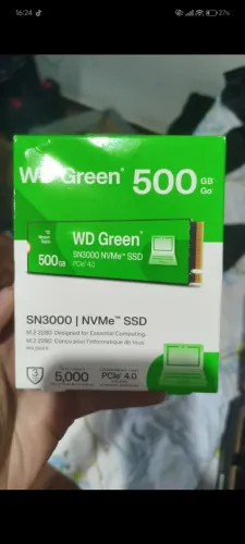 SSD NVMe WD Green 500GB