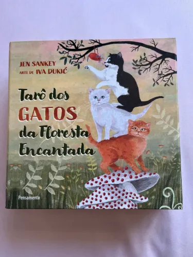 Tarot dos Gatos da floresta encantada