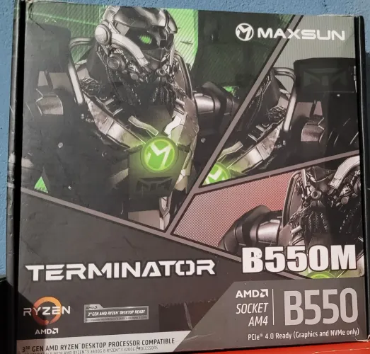 Placa mãe B550m maxsun