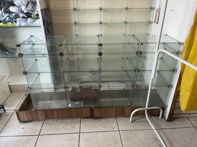 Vitrine de vidro