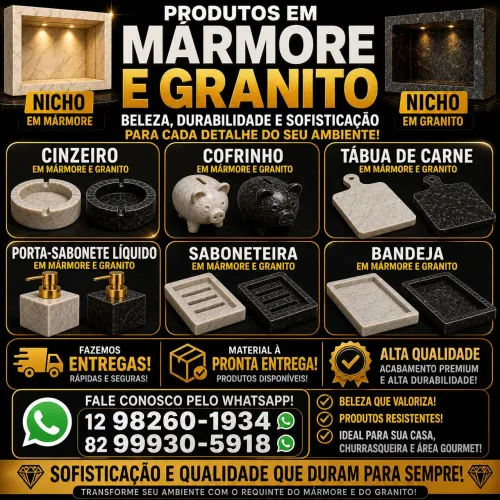 Nicho para banheiro,cinzeiros tábuas de carne, porta sabonete líquido,saboneteiras e etc. 