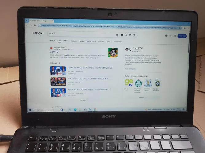 Notebook Sony vaio i5 svf14a15cbb