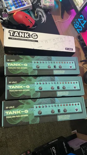 Pedaleira Tank-G M-Vave V2 (NOVA-LACRADA)