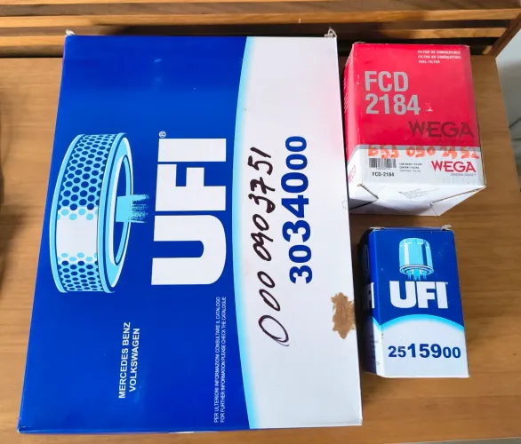 2 Jogos Kits Filtros Sprinter 313 / 415 / 515 Veiculos Utilitários 