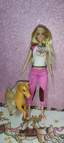 Barbie quero ser treinadora de cavalo 
