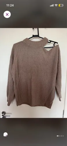 blusa de tricô forever 21 com recorte no ombro