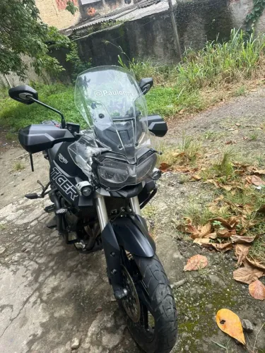 Tiger 800 muito nova nunca caiu 