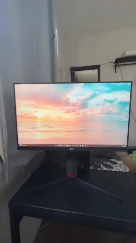 Monitor Gamer AOC Hero 24" 165Hz 1ms Ajuste de Altura 24G2S/BK