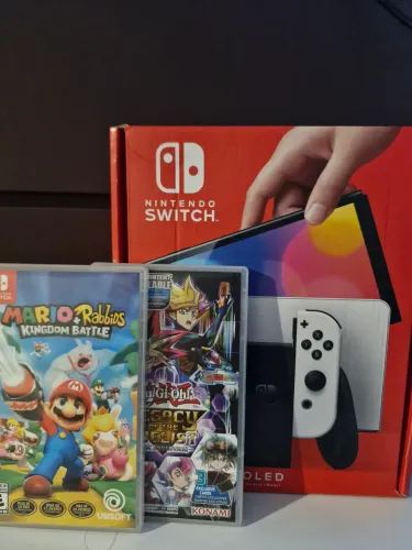 Nintendo Switch OLED + jogos