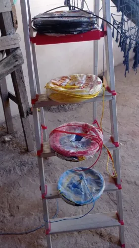 Vendo fios de 4m de 2,5 de 2m