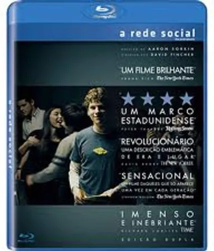 Bluray A rede social - seminovo