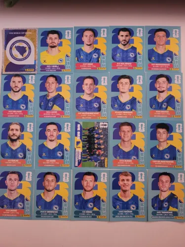 (BIH Competa) Seleção figurinha da copa 2026