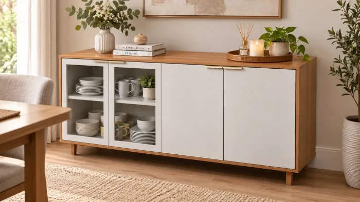 <br>BUFFET 1,60 m - MODERNO, ESPAÇOSO E MUITO VERSÁTIL