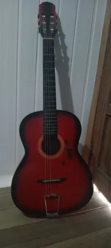 Violão Giannini Tropicália AWS 41 Vermelho - Vintage