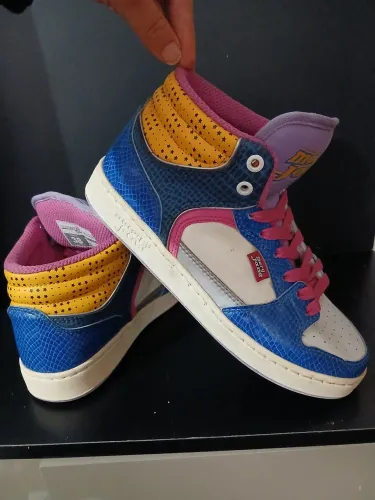 Tenis Mary Jane cano alto Novo numero 38