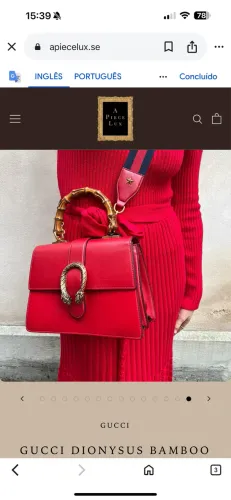Bolsa Gucci original com certificado