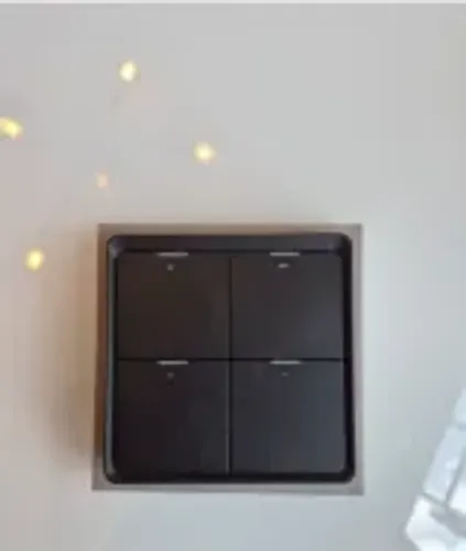 Interruptor de Cenas Sem Fio Trato 4 Botões Automação Tuya / Zigbee