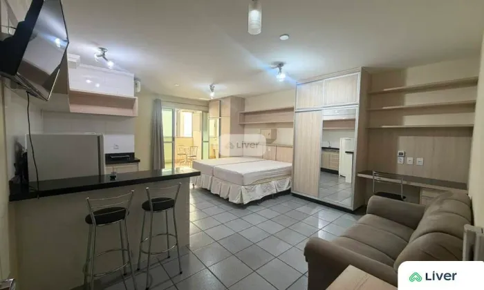 Flat Mobiliado Para Aluguel | Ed Bueno Center | Setor Bueno | Goiânia-go