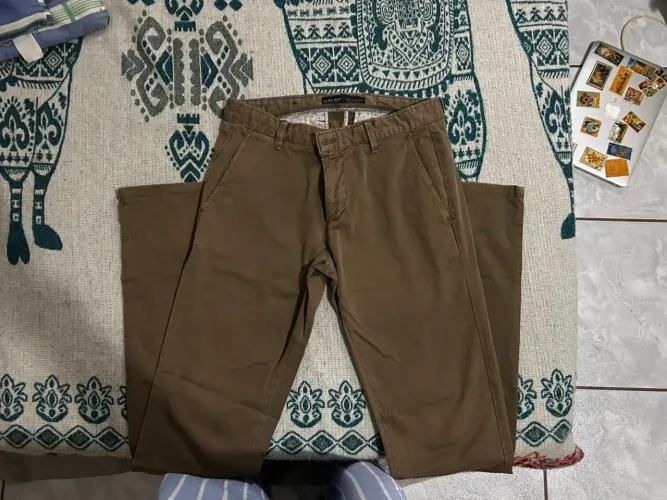 Calça Zara man marrom 38