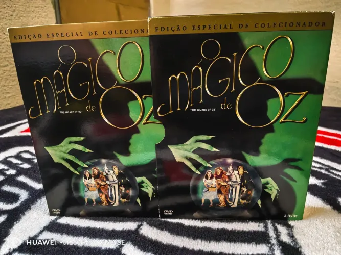 FILME O MÁGICO DE OZ EDIÇÃO ESPECIAL DE COLECIONADOR 3 DVDs