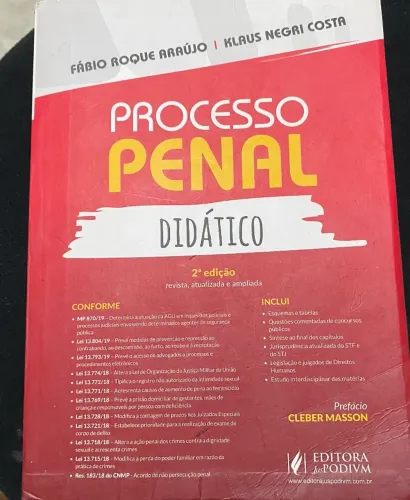 Livro de direito penal 