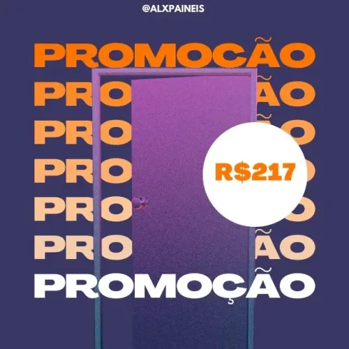 Porta em promoção
