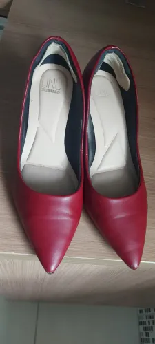 Sapato feminino vinho 36 salto