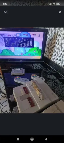 Super Nintendo defeito áudio