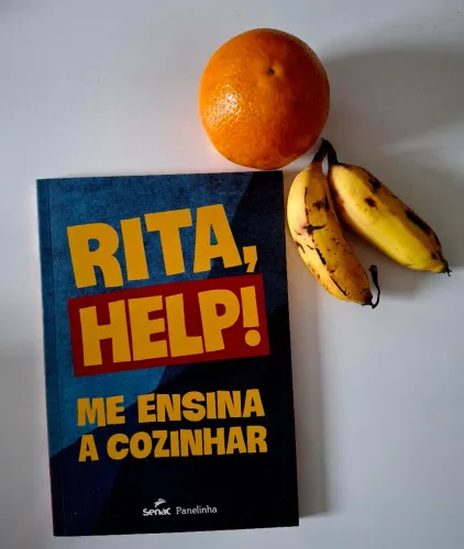 Livro: Rita, help! Me ajuda a cozinhar - Rita Lobo ( Excelente estado)