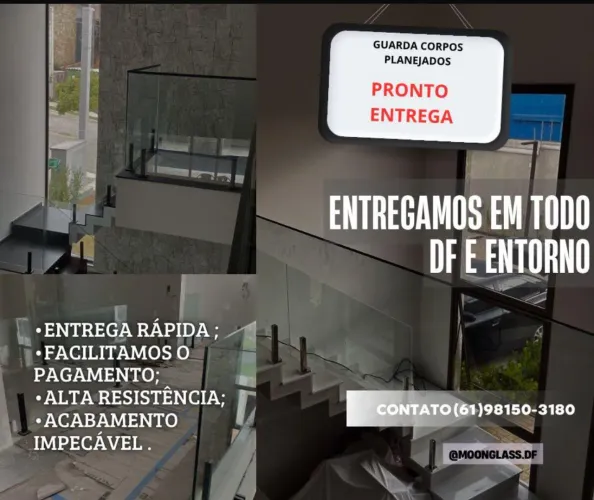 Valorize Seu Espaço com Guarda-Corpos de Vidro