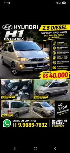 Hyundai H1 Starex HSV 2.5 Diesel 2001