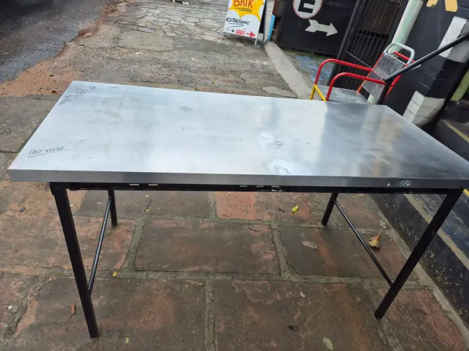 MESA INOX 1,70 X 0 78 X 0 90 ALTURA