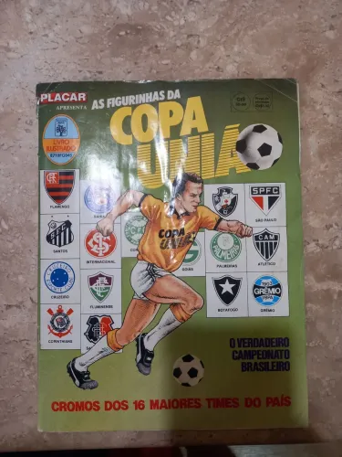 Álbum da Copa União de 1987 completo