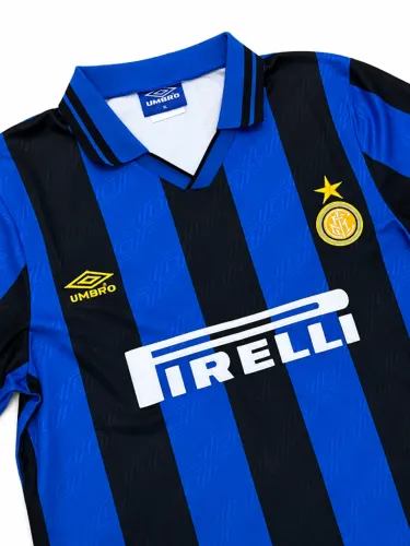 Camiseta Inter de Milão 1995 / 1996 Umbro - Tamanho GG