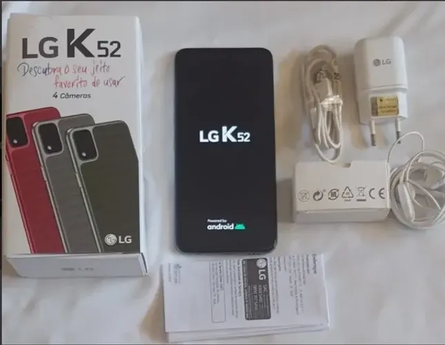 Lg K52 Dual Sim 64gb 3gb Ram 4g Tela 6.6 Verde Estado Ok