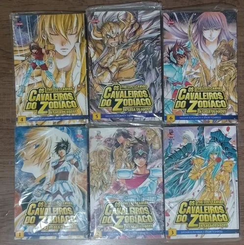 Mangá cavaleiros do zodíacos Lost Canvas completos