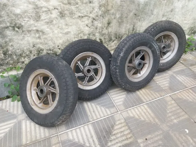 Conjunto rodas de alumínio