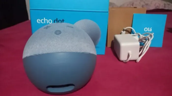 Smart Speaker Alexa Echo Dot 3 Cinza