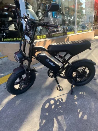 Bicicleta Elétrica Inow V 20 mini com Suspensão e Freio a Disco Hidráulico e Bluetooth 